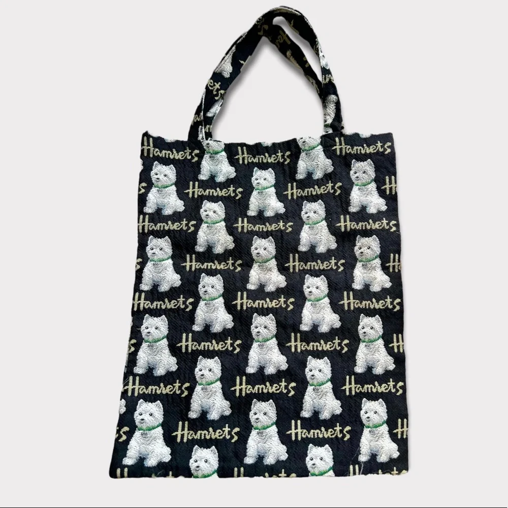 Adorable West Highland Terrier Tapestry Tote Shopper Bag